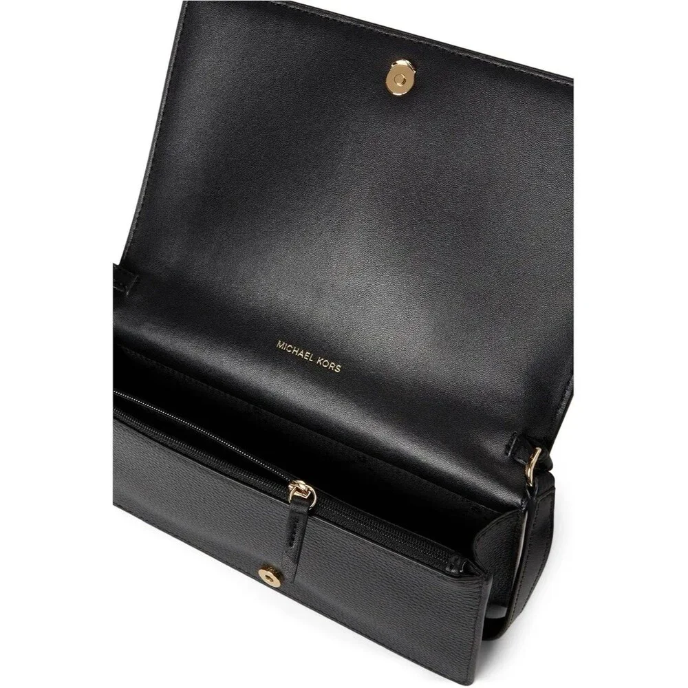 Michael Kors Pebbled Leather Crossbody Bag With Adjustable Strap, bag Michael